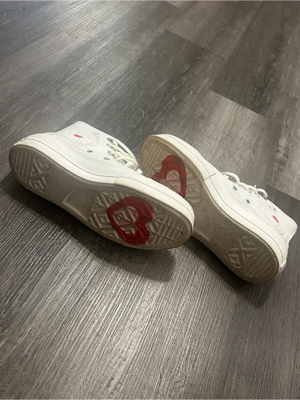 Converse Chuck Taylor All Star Lift Platform High "Y2K Heart" - Picture 4 of 7